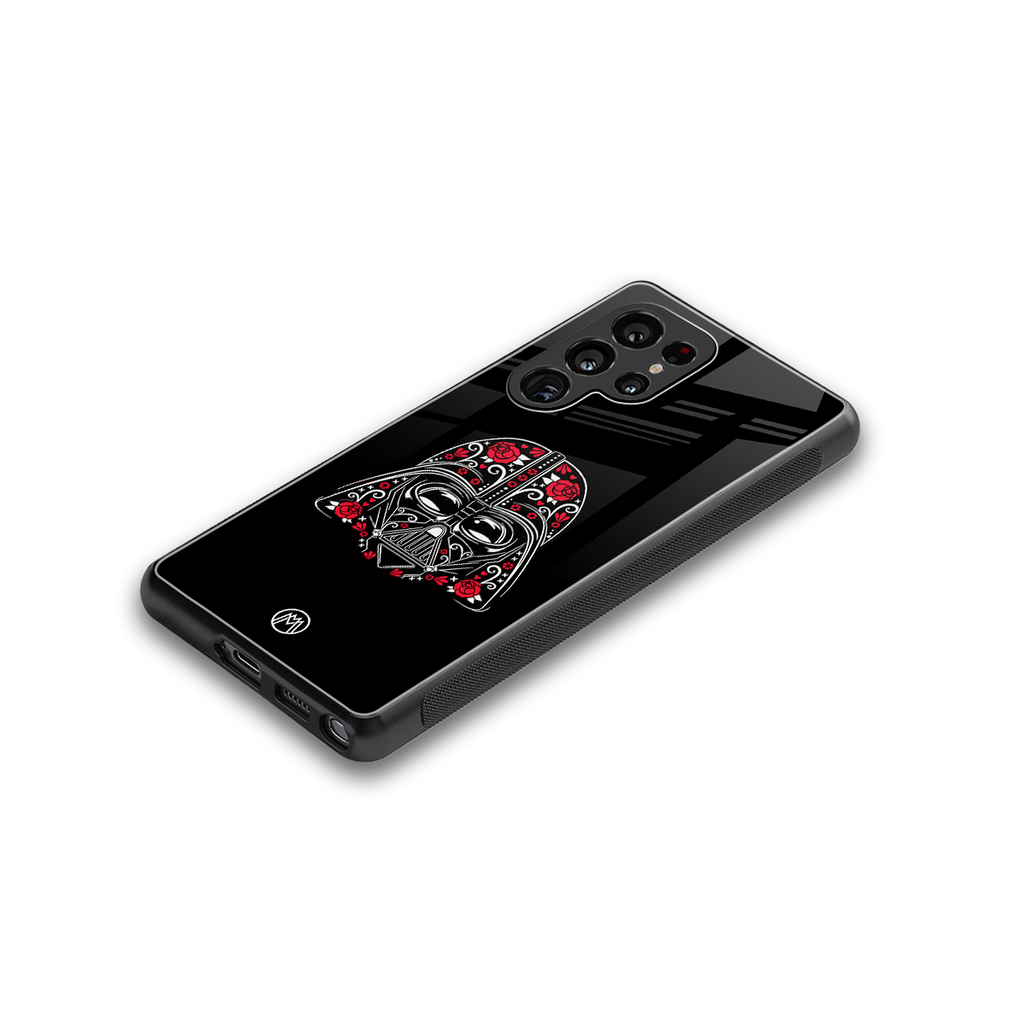 darth vader back phone cover | glass case for samsung galaxy s25 ultra