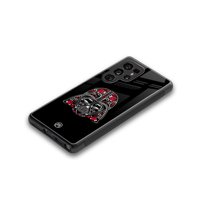 darth vader back phone cover | glass case for samsung galaxy s25 ultra