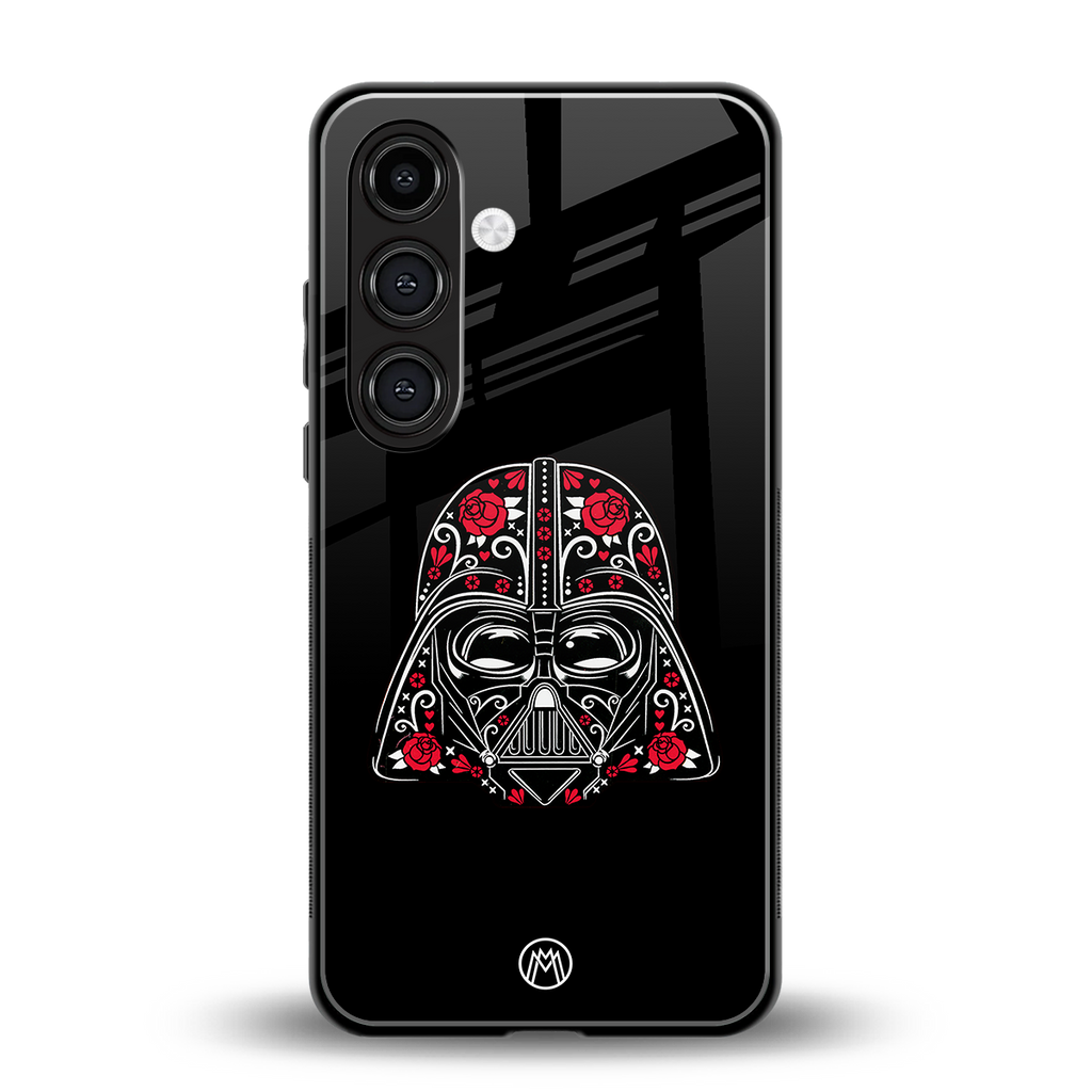 darth vader back phone cover | glass case for samsung galaxy s24 fe