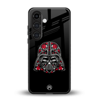darth vader back phone cover | glass case for samsung galaxy s24 fe