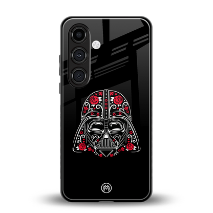 darth vader back phone cover | glass case for samsung galaxy s24 fe