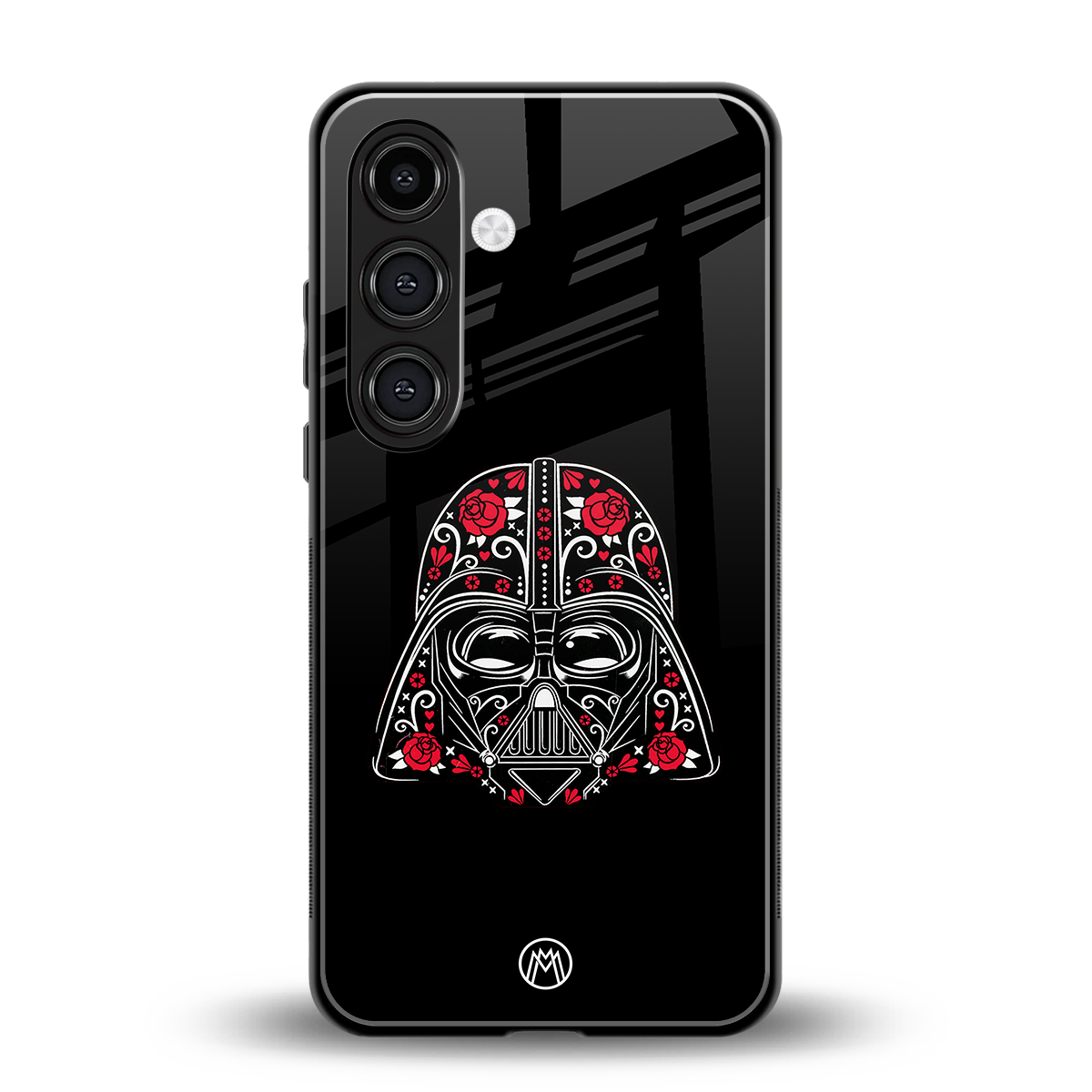 darth vader back phone cover | glass case for samsung galaxy s23 plus