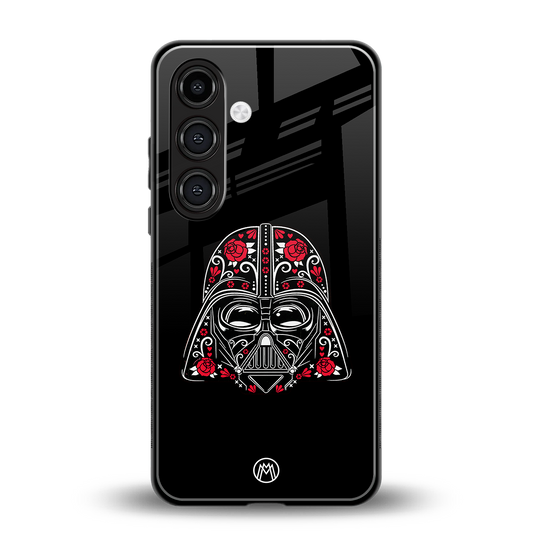 darth vader back phone cover | glass case for samsung galaxy s23 plus