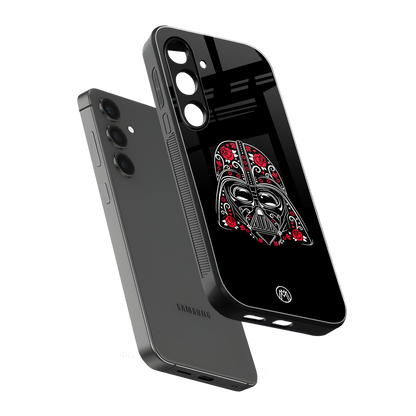 darth vader back phone cover | glass case for samsung galaxy s23 plus