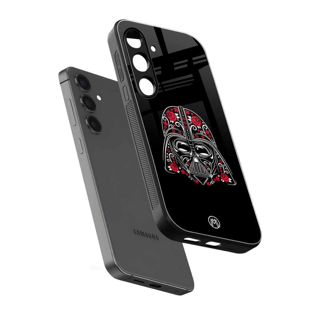 darth vader back phone cover | glass case for samsung galaxy s24 fe