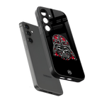 darth vader back phone cover | glass case for samsung galaxy s24 fe