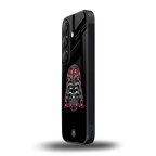 darth vader back phone cover | glass case for samsung galaxy s23 plus