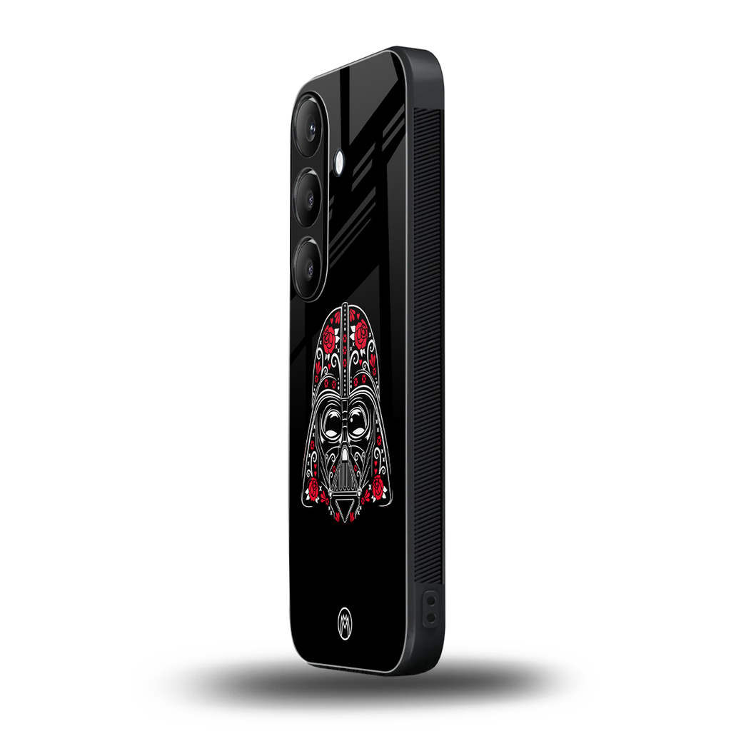 darth vader back phone cover | glass case for samsung galaxy s24 fe