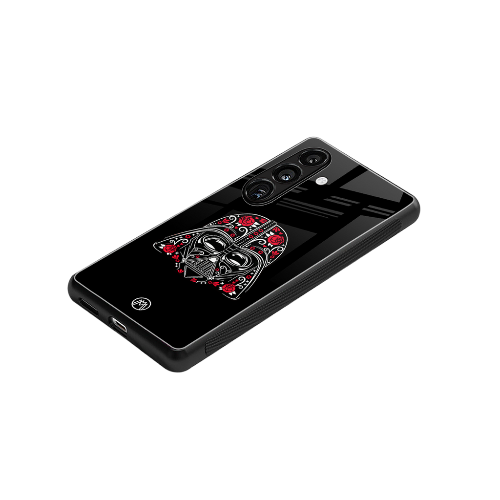 darth vader back phone cover | glass case for samsung galaxy s24 fe