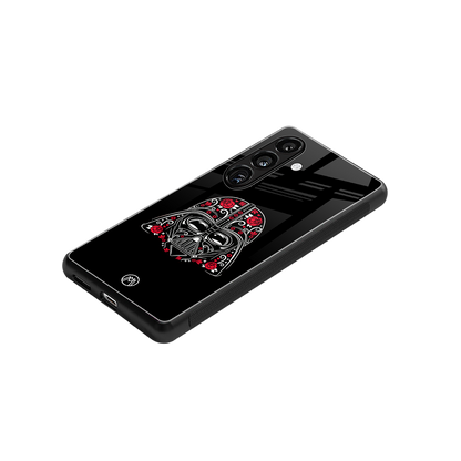 darth vader back phone cover | glass case for samsung galaxy s23 plus
