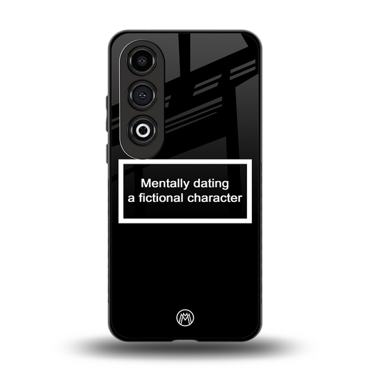 dating a fictional character black back phone cover | glass case for oneplus nord ce 4