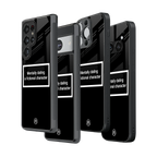 Stylish Glass Back Case for All Smartphones – iPhone, Samsung, OnePlus, Pixel, Redmi, Oppo, Vivo, Motorola