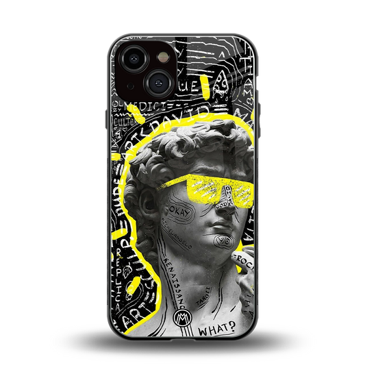 david of michelangelo back phone cover | glass case for iphone 13