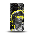 david of michelangelo back phone cover | glass case for iphone 15 pro