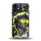 david of michelangelo back phone cover | glass case for iphone 16 plus