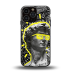 david of michelangelo back phone cover | glass case for iphone 16 pro max