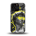 david of michelangelo back phone cover | glass case for iphone 16 pro