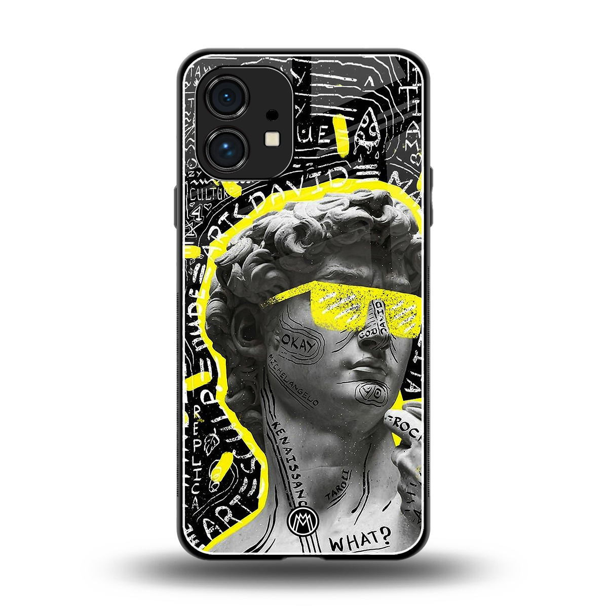 david of michelangelo back phone cover | glass case for nothing phone 1