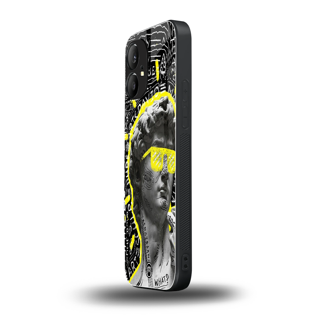 david of michelangelo back phone cover | glass case for nothing phone 1