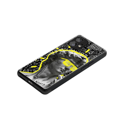 david of michelangelo back phone cover | glass case for nothing phone 1