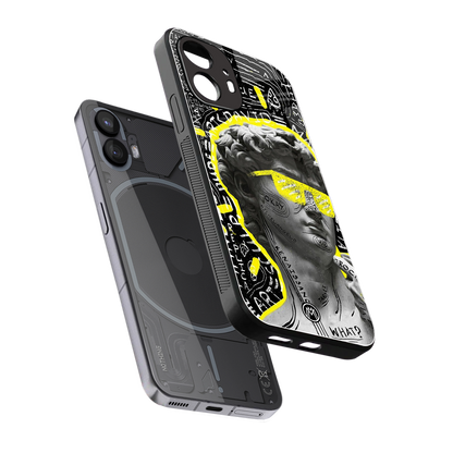 david of michelangelo back phone cover | glass case for nothing phone 2