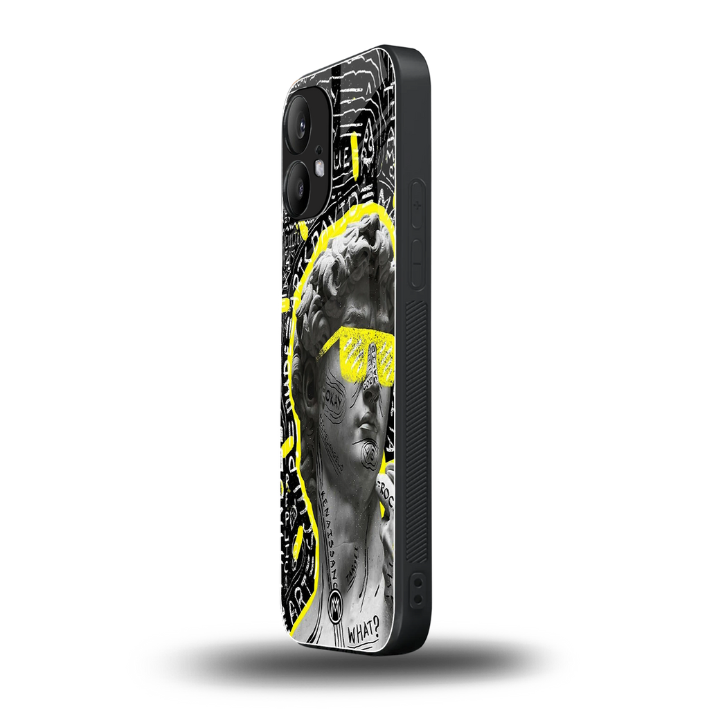 david of michelangelo back phone cover | glass case for nothing phone 2
