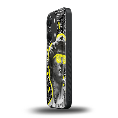david of michelangelo back phone cover | glass case for oneplus nord 3