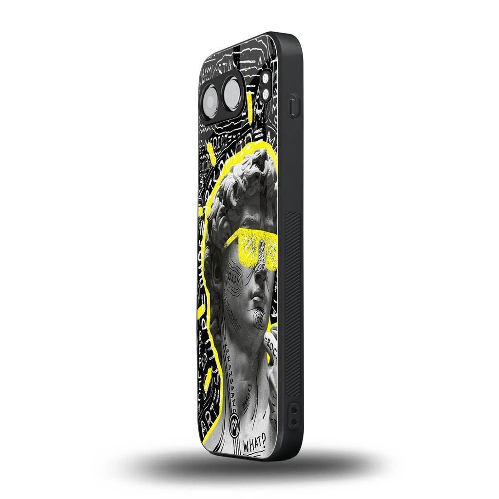 david of michelangelo back phone cover | glass case for oneplus nord 4