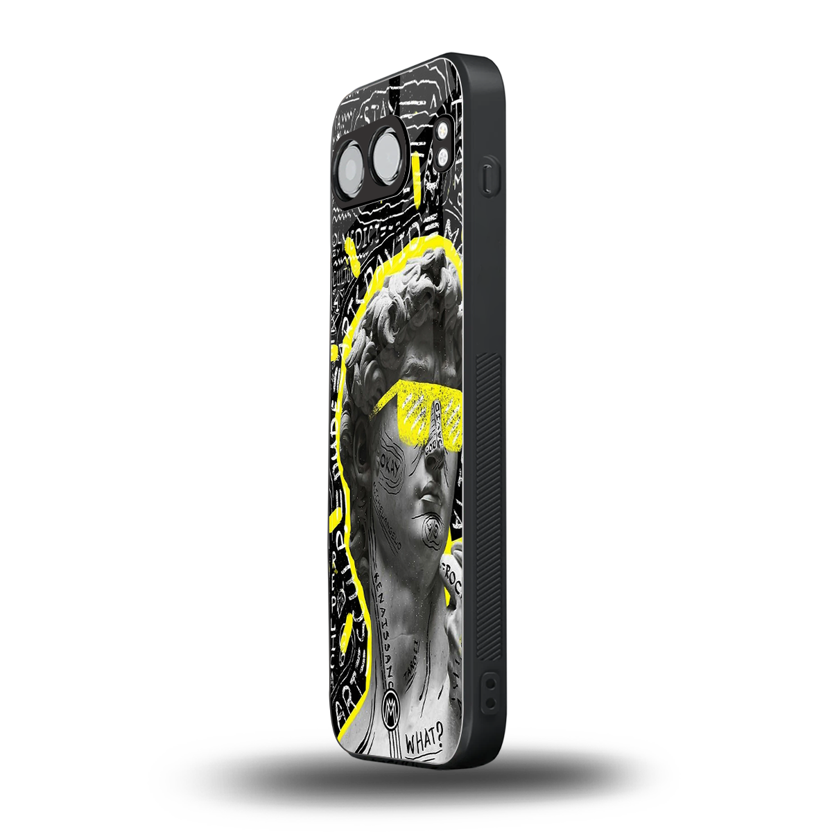 david of michelangelo back phone cover | glass case for oneplus nord 4