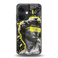 david of michelangelo back phone cover | glass case for oneplus nord ce 3