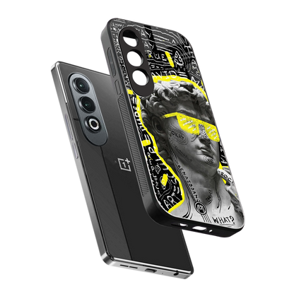 david of michelangelo back phone cover | glass case for oneplus nord ce 4
