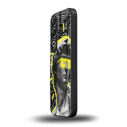 david of michelangelo back phone cover | glass case for oneplus nord ce 4