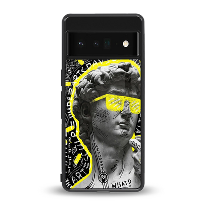 david of michelangelo back phone cover | glass case for google pixel 6 pro