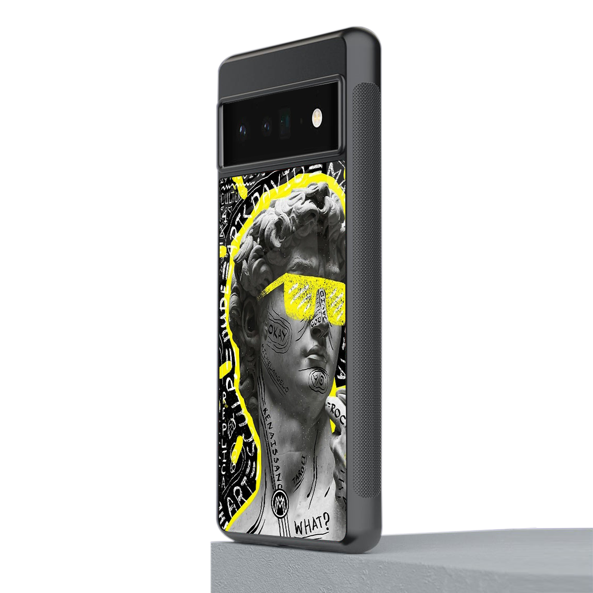 david of michelangelo back phone cover | glass case for google pixel 6 pro