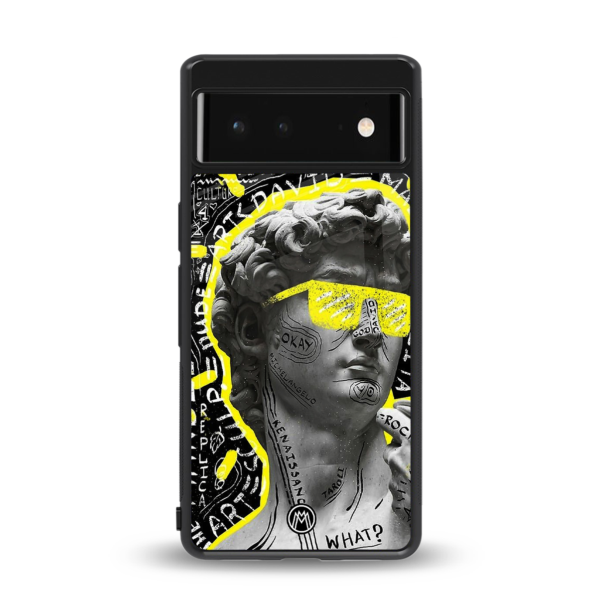 david of michelangelo back phone cover | glass case for Google Pixel 6A