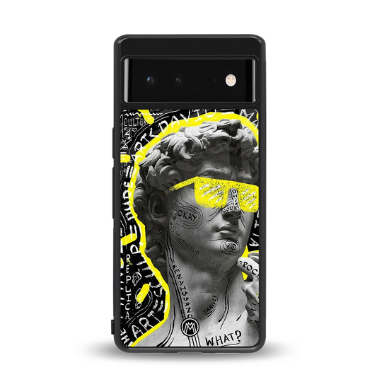 david of michelangelo back phone cover | glass case for Google Pixel 6A