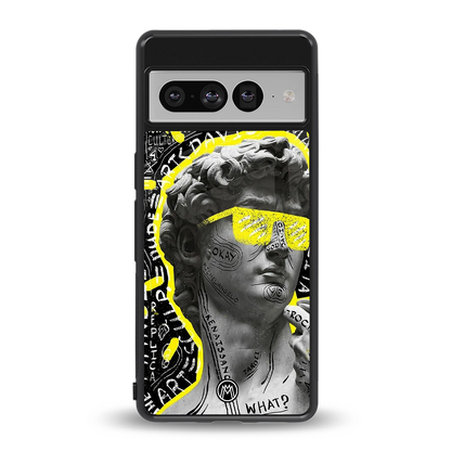 david of michelangelo back phone cover | glass case for google pixel 7 pro