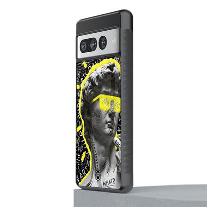 david of michelangelo back phone cover | glass case for google pixel 7 pro
