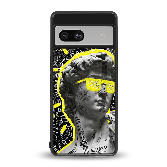 david of michelangelo back phone cover | glass case for Google Pixel 7