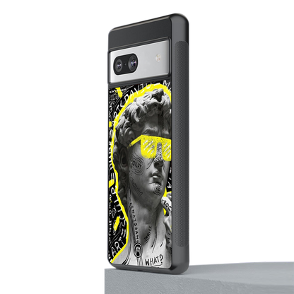 david of michelangelo back phone cover | glass case for Google Pixel 7A