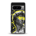 david of michelangelo back phone cover | glass case for google pixel 8 pro