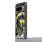 david of michelangelo back phone cover | glass case for google pixel 8 pro