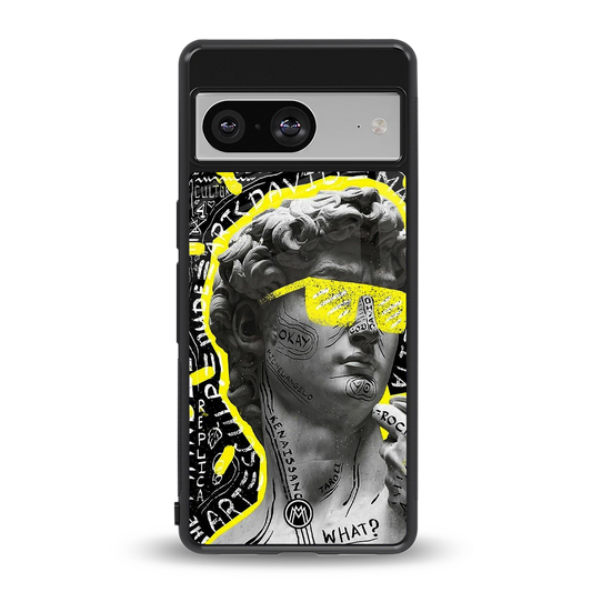 david of michelangelo back phone cover | glass case for Google Pixel 8