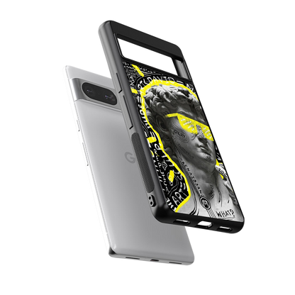 david of michelangelo back phone cover | glass case for Google Pixel 8