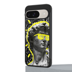 david of michelangelo back phone cover | glass case for google pixel 9