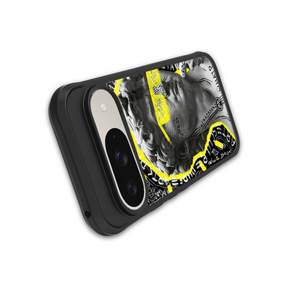 david of michelangelo back phone cover | glass case for google pixel 9