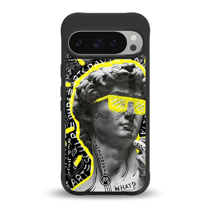 david of michelangelo back phone cover | glass case for google pixel 9 pro
