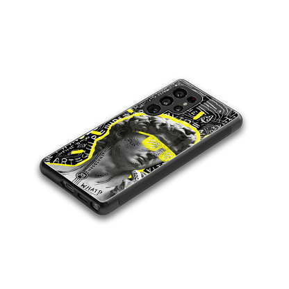 david of michelangelo back phone cover | glass case for samsung galaxy s25 ultra