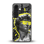david of michelangelo back phone cover | glass case for samsung galaxy s23 plus