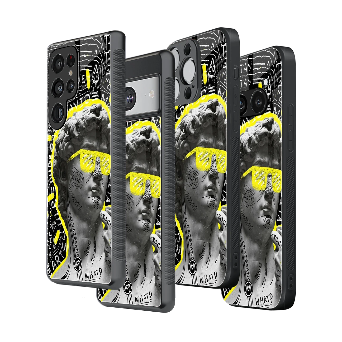 Stylish Glass Back Case for All Smartphones – iPhone, Samsung, OnePlus, Pixel, Redmi, Oppo, Vivo, Motorola